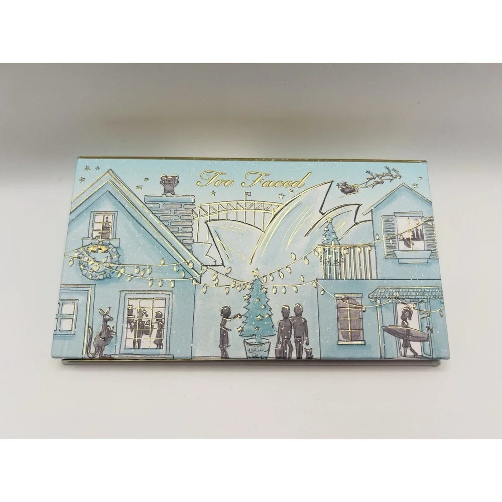 Too Faced Christmas In Sydney Face Eyeshadow Blush Palette‎ Holiday Edition 2021